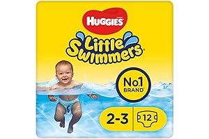 Huggies Little Swimmers Size 3 Swim Diapers: Leak-Proof Protection for Splashing Adventures
