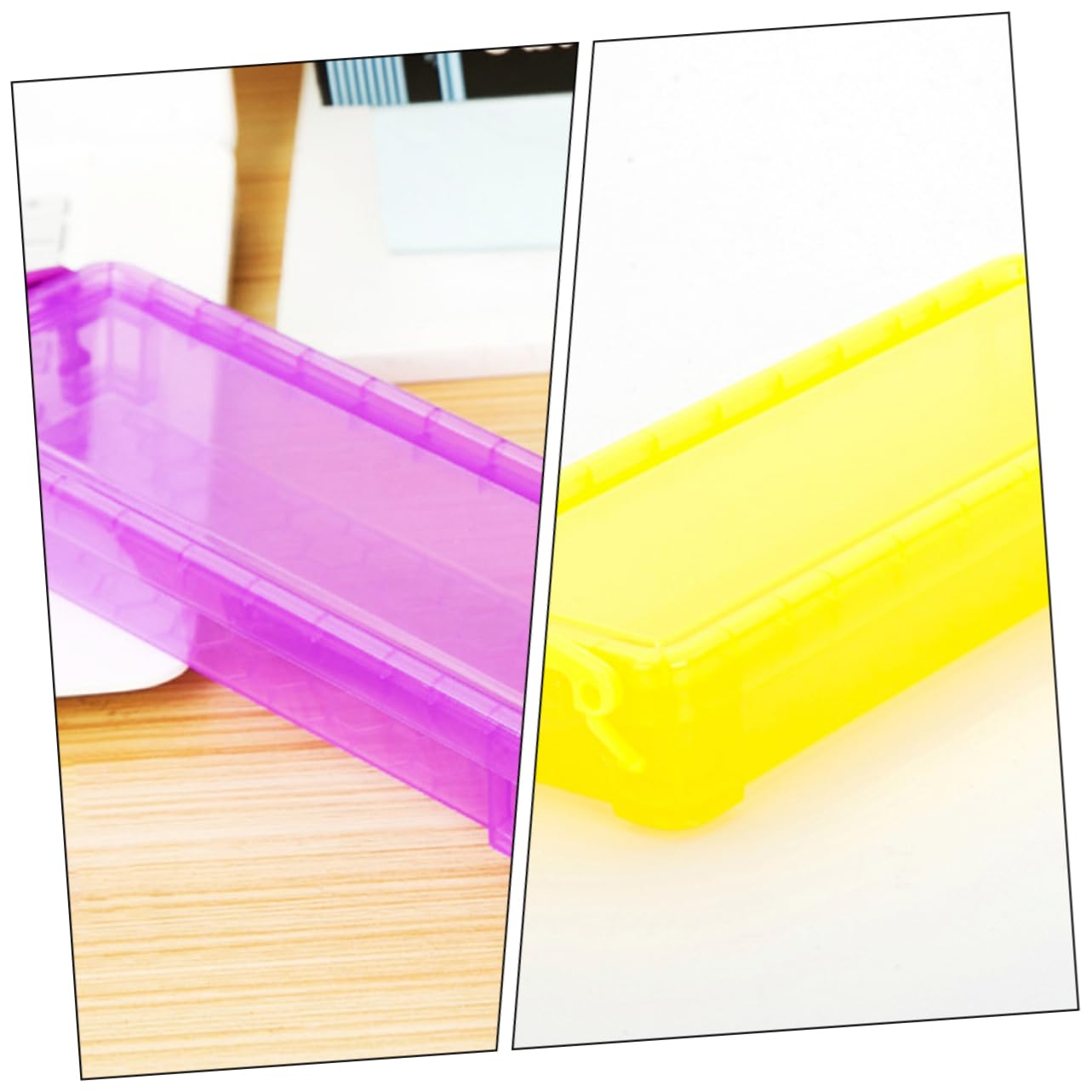 SHOWERORO 8pezzi Portapenne Organizer e Riutilizzabile Per e Scrivania Design e Adatto Per e Scuola