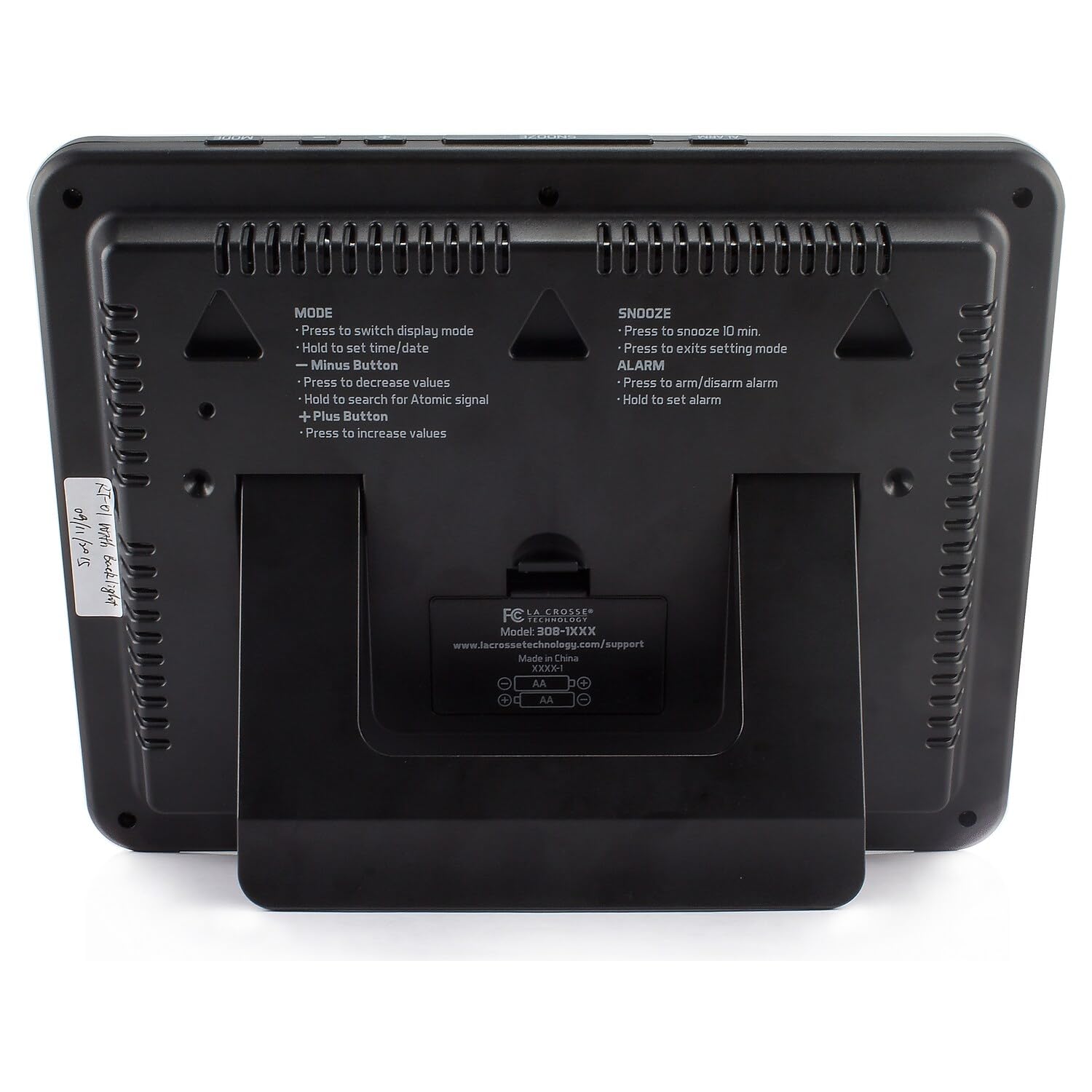 Amazon.com: La Crosse Technology C86279 Atomic Full Calendar Clock