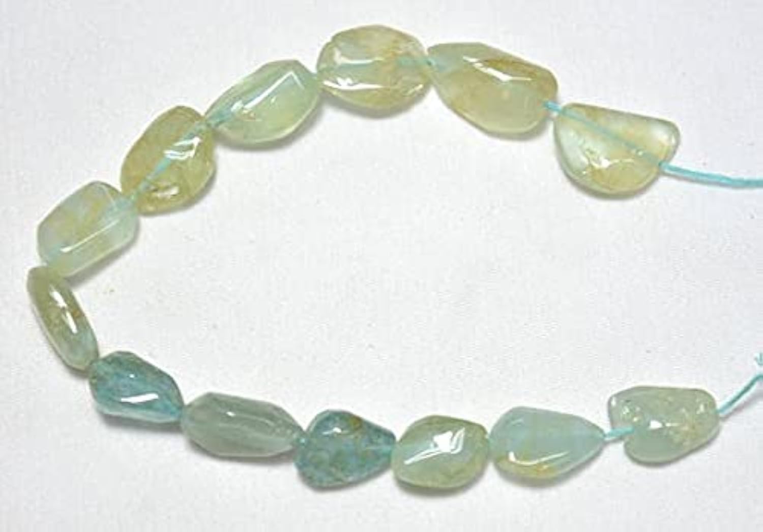 Aquamarine Gemstone Beads LKBEADS perles aigue-marine baroques pour bijoux