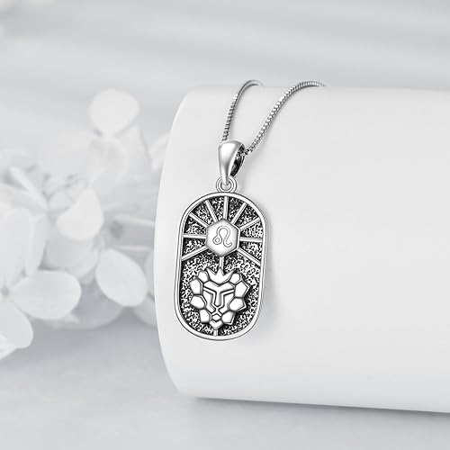 Miniatura 3 de Collar de constelación para mujer, plata de ley 925, signo del zodiaco, astrología, horóscopo, constelación, joyería
