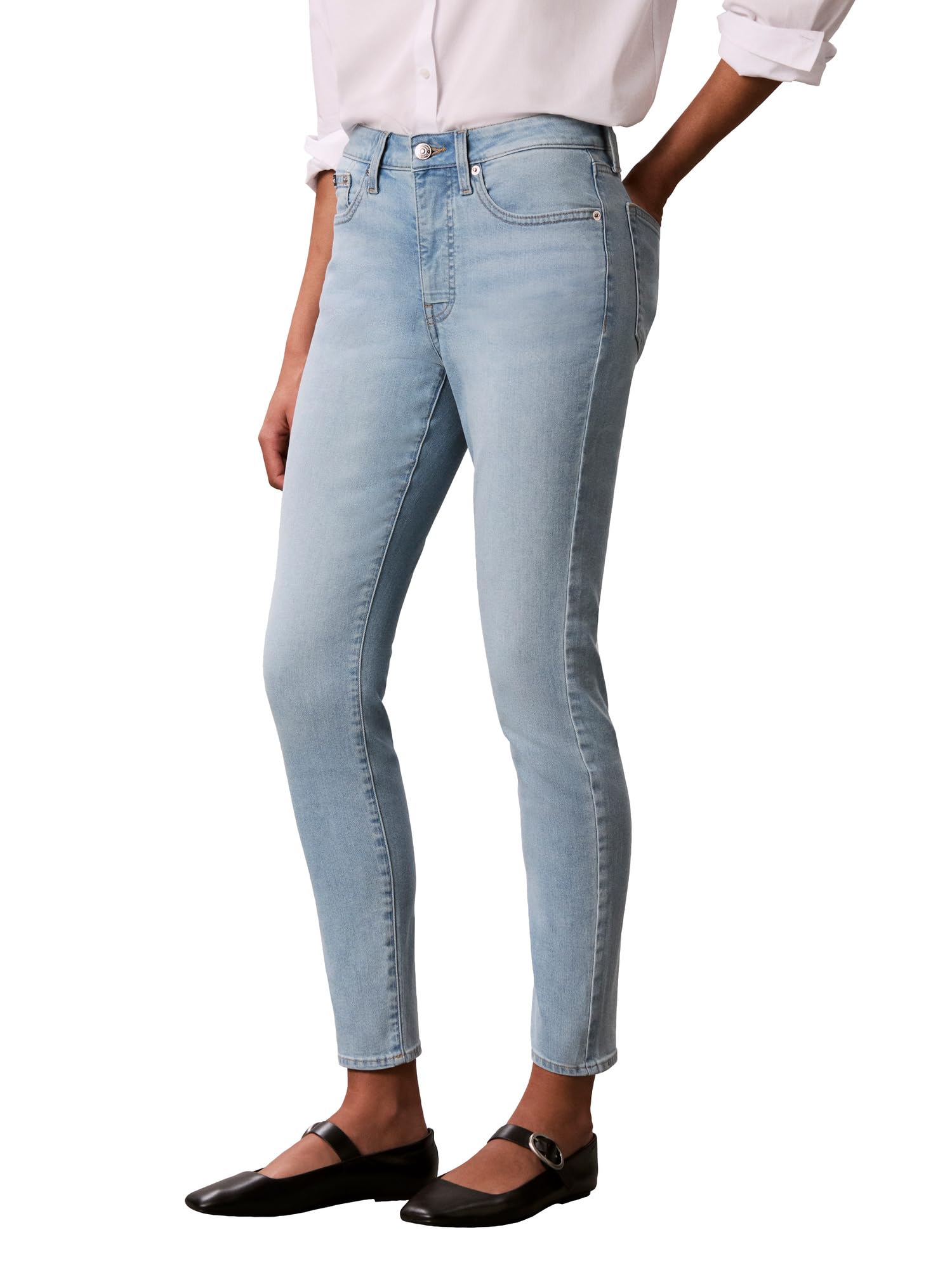 Women's Mid Rise Skinny Jeans