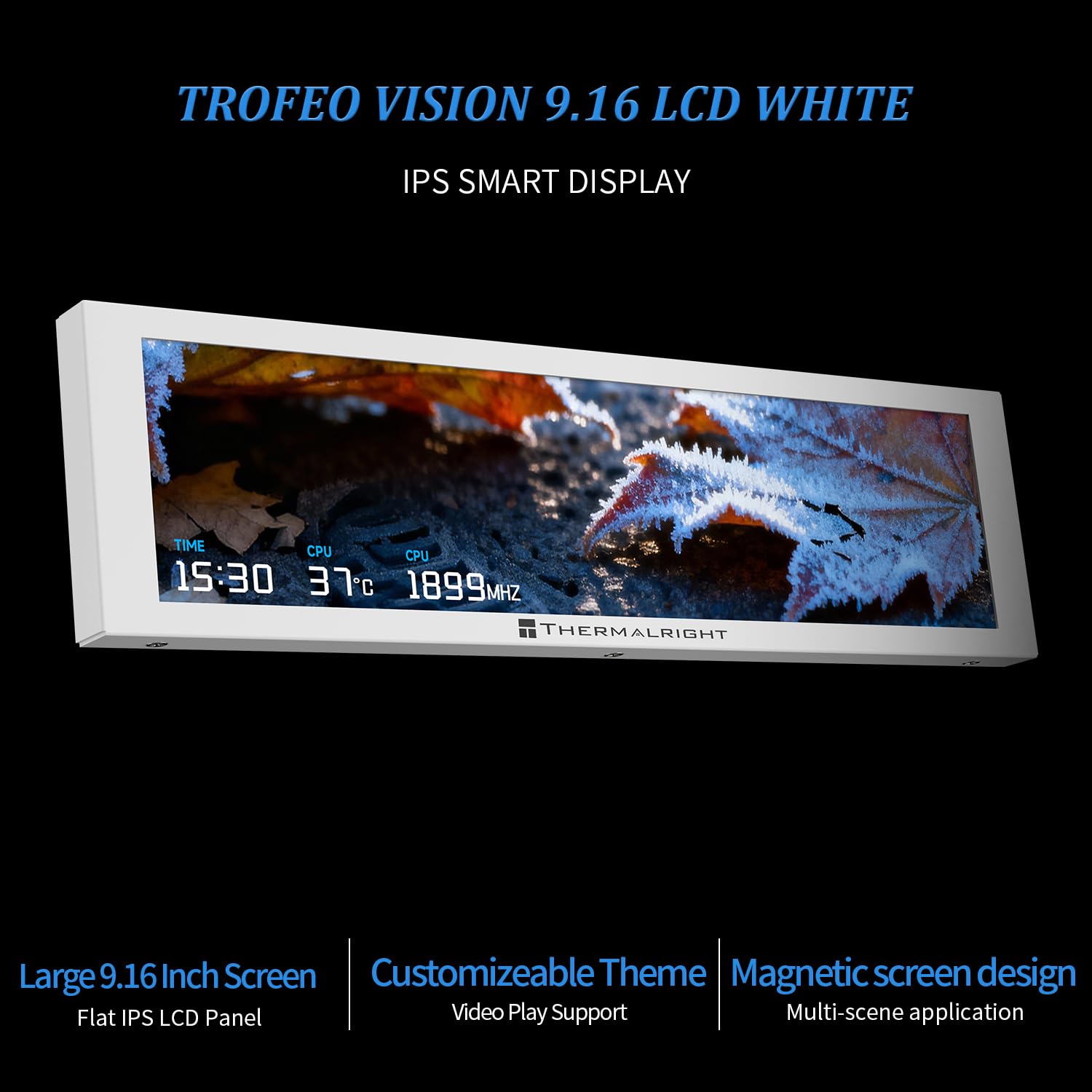 Amazon.com: Thermalright Trofeo Vision 9.16 LCD White, 9.16-inch