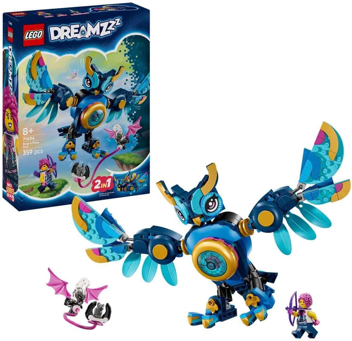 71494 LEGO® DREAMZzz™ Zoey'nin Zaman Baykuşu