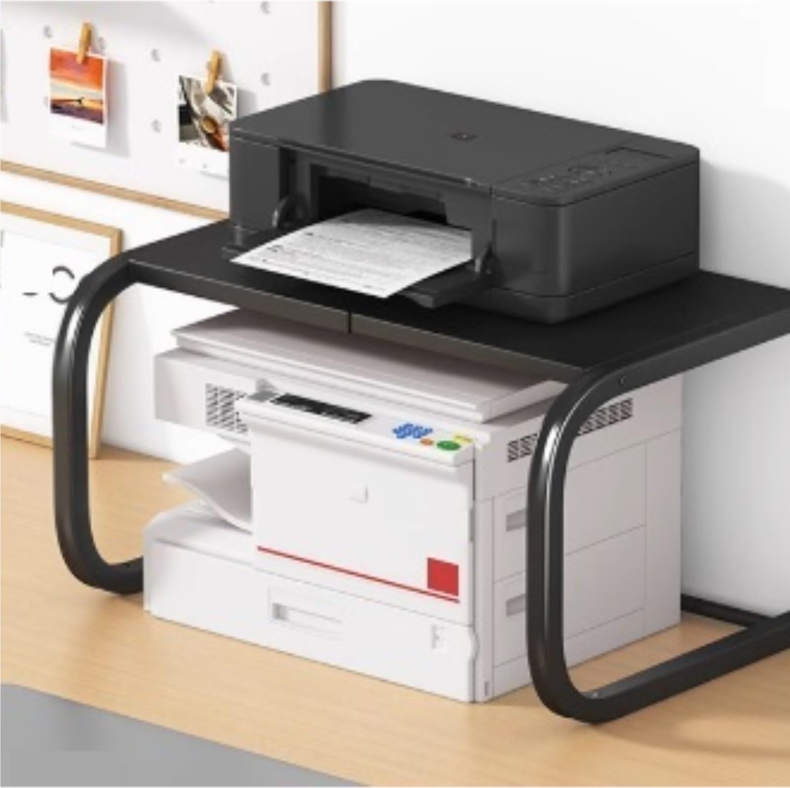 Tavolo per Stampante Supporto for Stampante, da Tavolo, for Fotocopiatrice, Contenitore Multifunzionale Supporto per Stampante