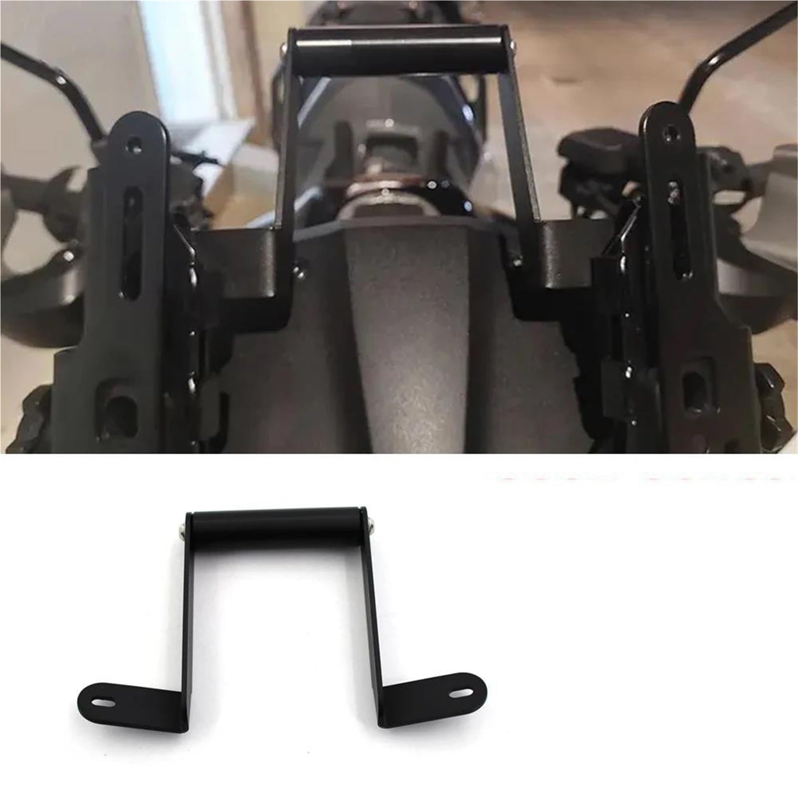 Smartphone Support Support De Navigation pour Pare-Brise De Moto pour Kawasaki pour Versys 1100 SE/LT 2025-2026, Support De Téléphone GPS D'extension Guidon