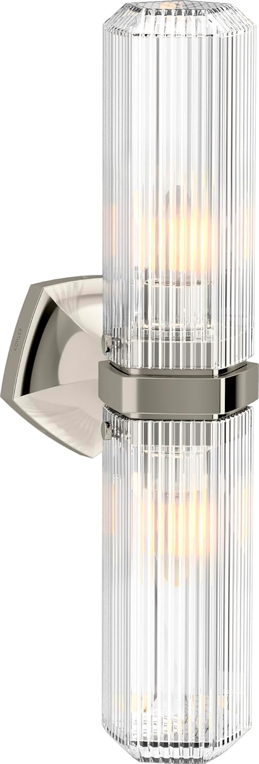 Kohler Lighting 31777-SC02 Occasion 2 Light 6" Wide Vanity Light - Polished Nickel