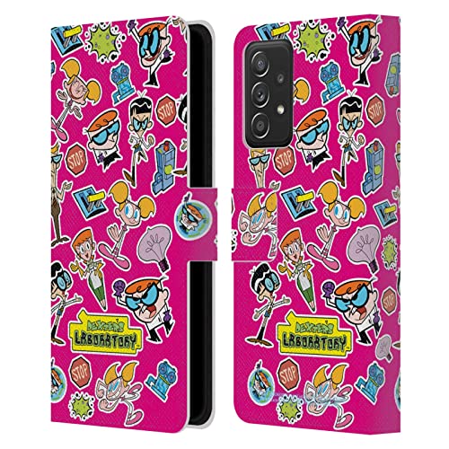 Étui portefeuille cuir Samsung Galaxy A53 5G Dexter's Laboratory housse