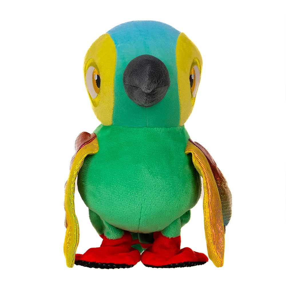 BANDAI La Granja de Zenón interaktywna pluszowa zabawka Lorito Pepe