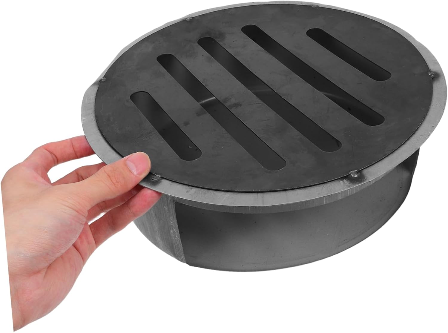 Hemoton Fire Pit Ash Tray Durable Mesh Ash Holder for Outdoor Cooking Efficient Stove Collector with Optimized Ventilation for BBQ Gatherings and Easy Maintenance