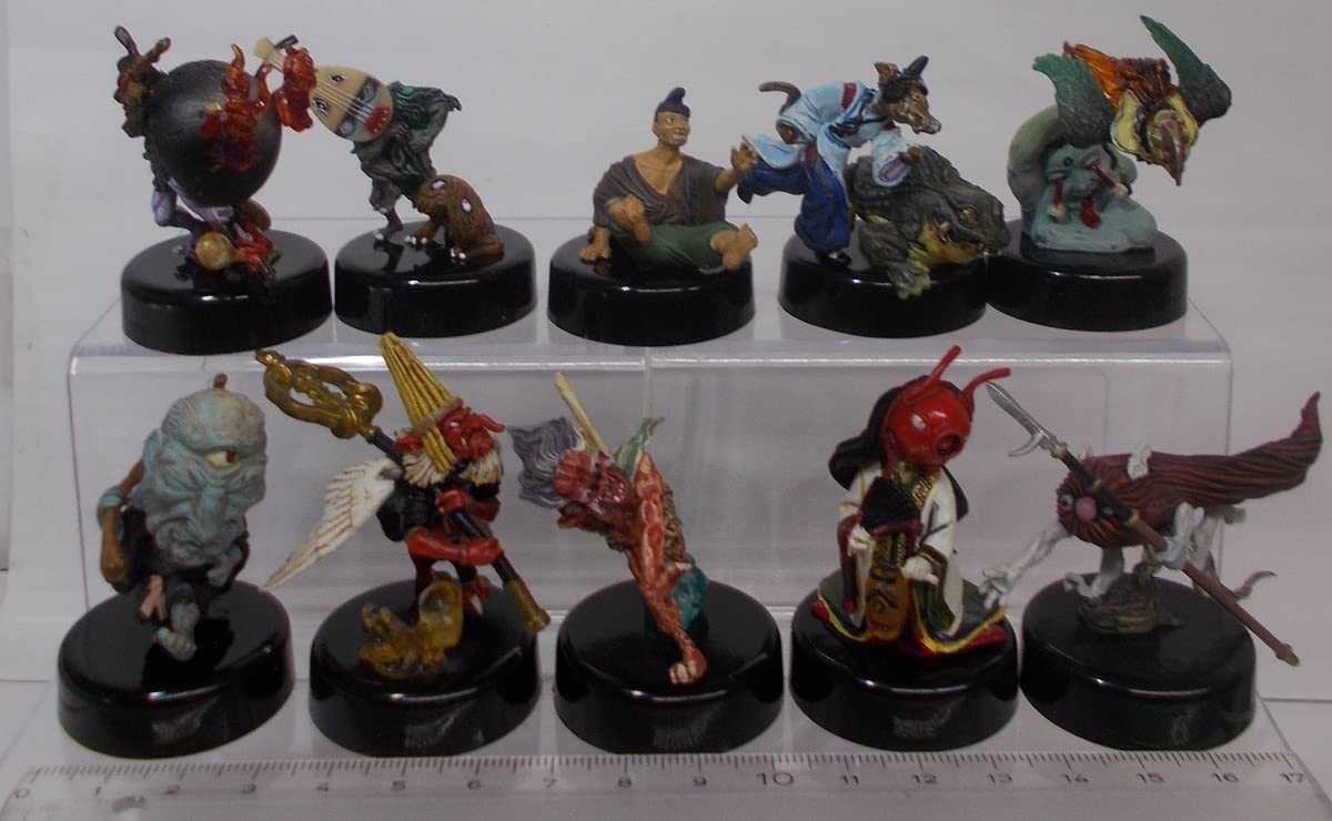 Amazon.co.jp: 荒俣宏の奇想秘物館 陰陽妖怪形代 其の壱 10種セット