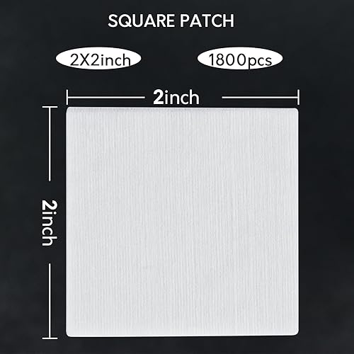 Miniatura 4 de 1800900PCS Gun Cleaning Patches - Highly Absorbent Gun Cleaning Cloth, Lint Free Gun Cleaning Wipes, 2'' Square Cleaning Patches for Firearms 9mm