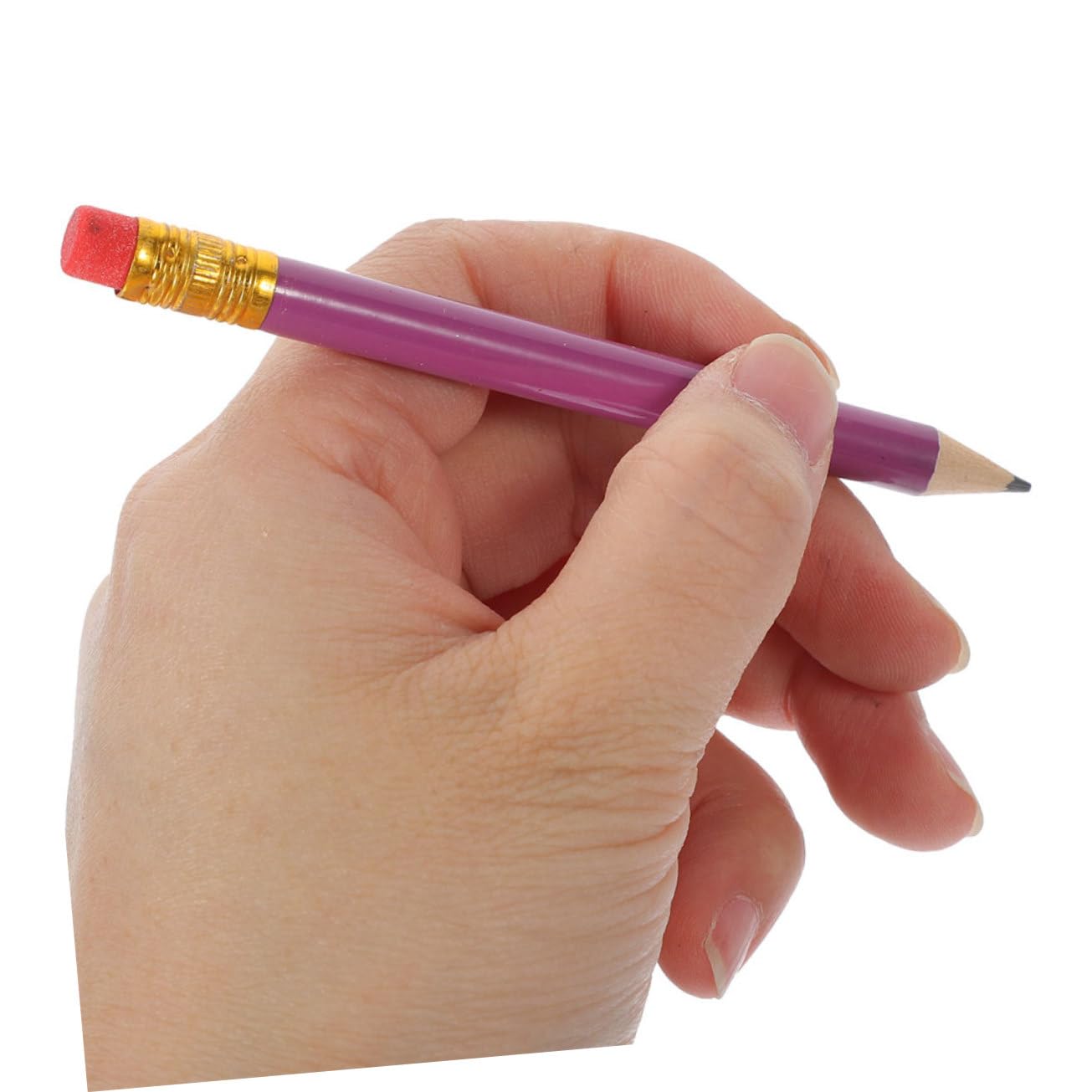 Operitacx Matite Hb Porpora in Legno 144 Pezzi per Disegnare e Scrivere Ergonomiche e Facili da Conservare, per Back To School Party e Studenti