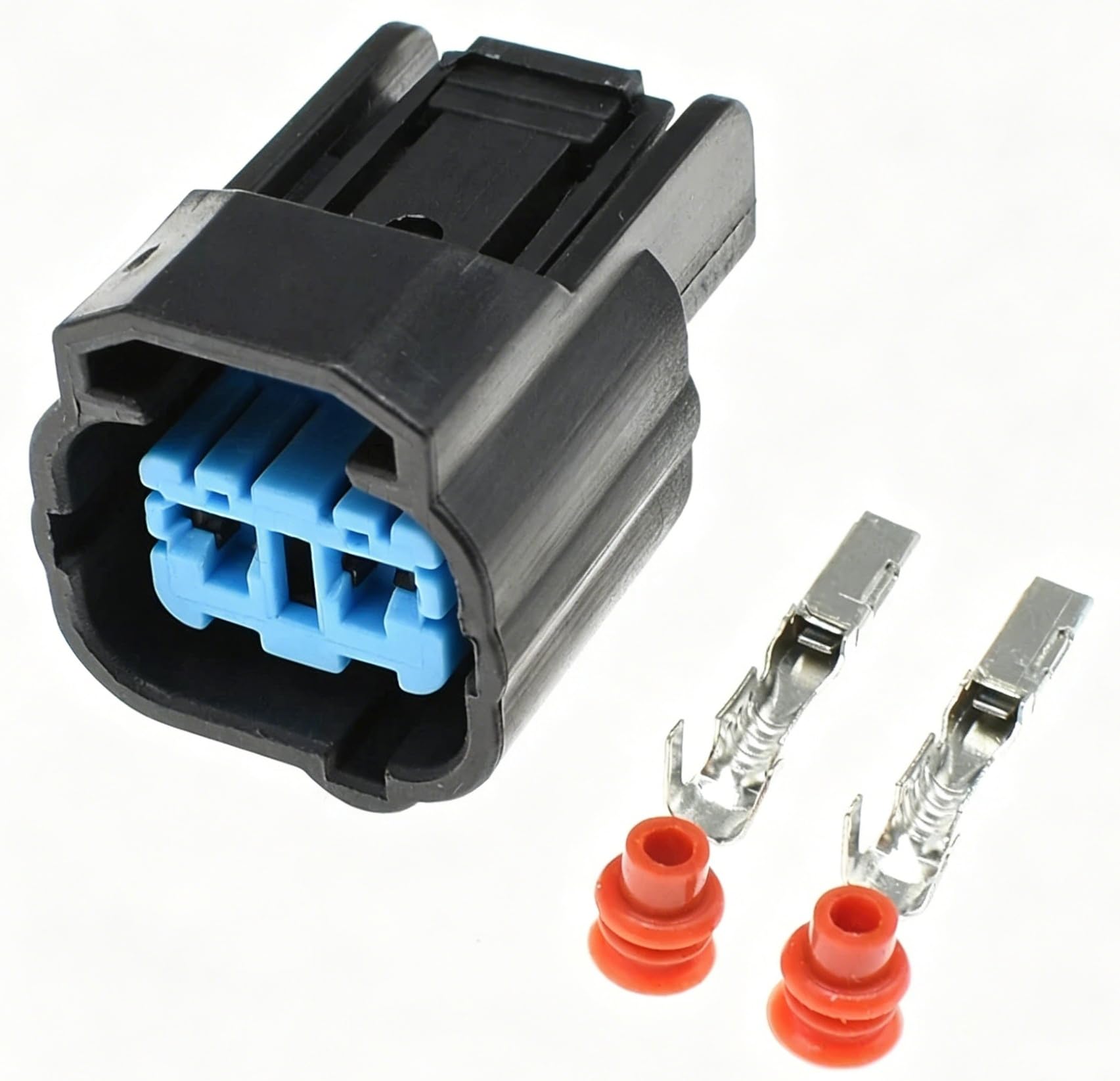 Conector impermeable de 2 pines hembra para cable eléctrico automotriz DJ7027Y-2-21 3
