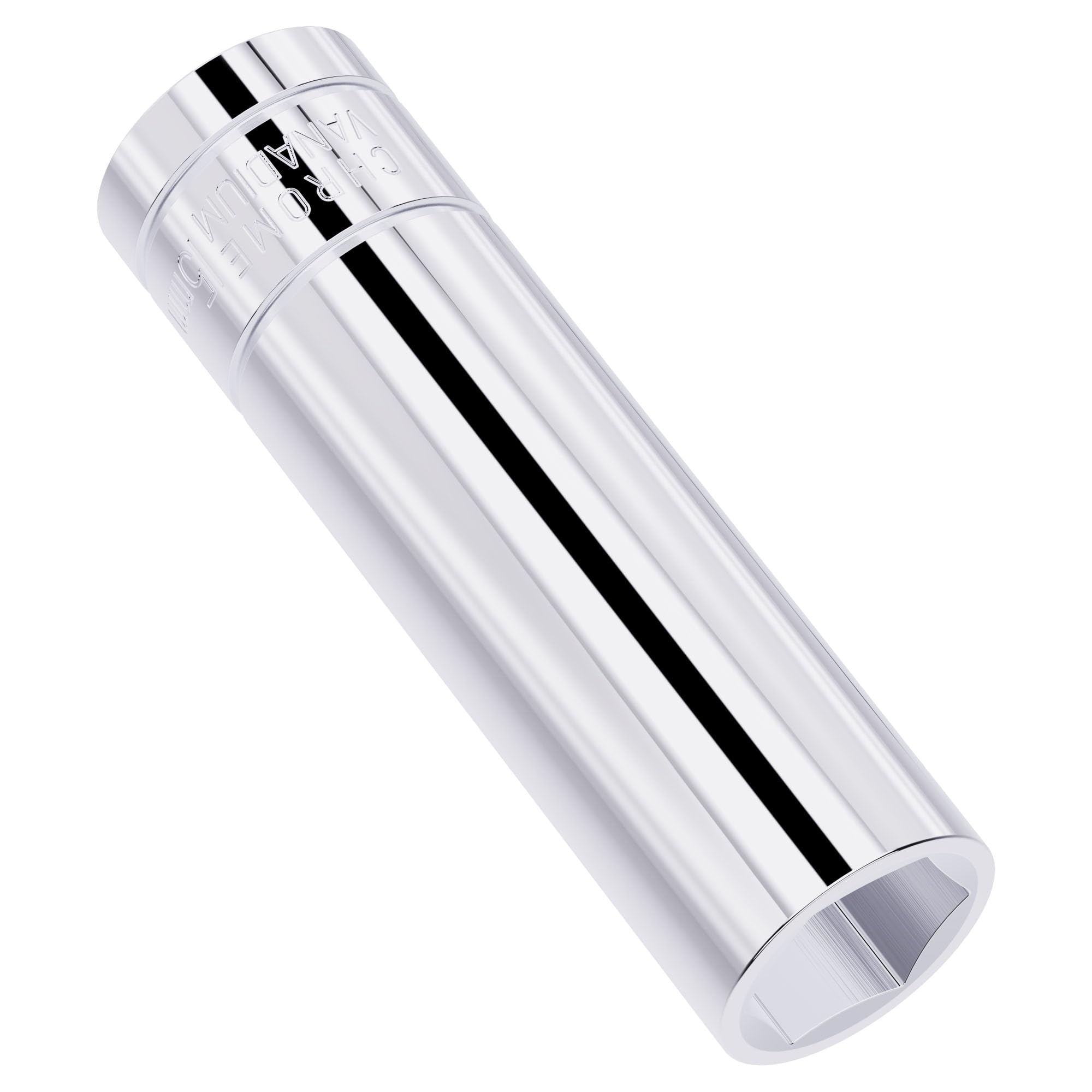 FOCMKEAS 15mm Deep Socket, 1/2 Inch Drive, 6-Point, Metric, Heat Treated CR-V Steel Sockets, Full Polishing, 3.1 Inch Length