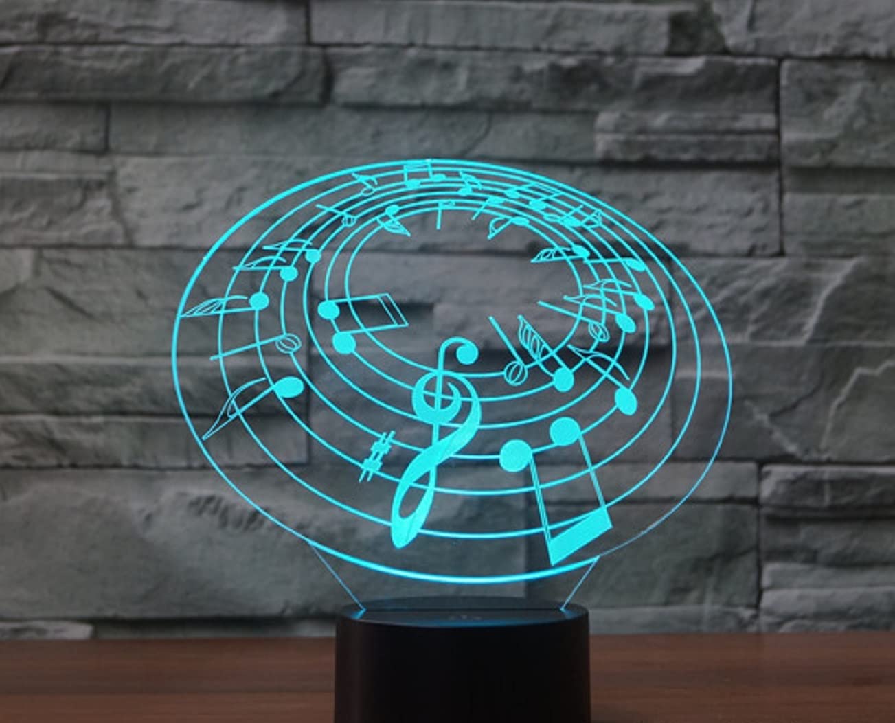 Veilleuse 3D Avec Télécommande 16 Couleurs Illusion De La Vierge Marie Lampe De Chevet LED En Acrylique Pour Chambre D'enfant Décoration De Bureau