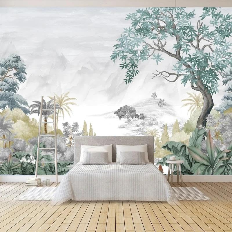 Papier peint paysager 3d ILIYA en tissu non tissé haut de gamme