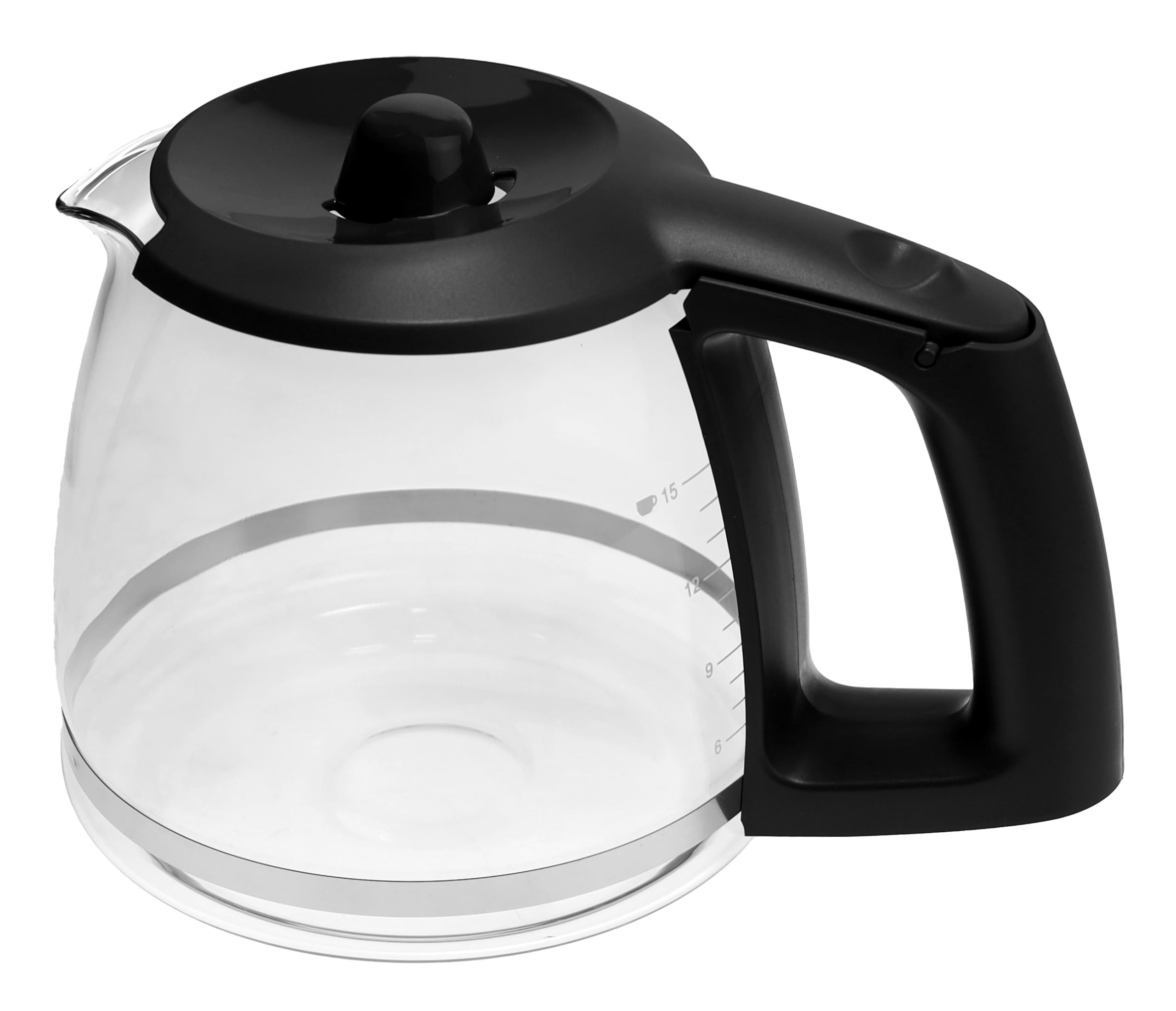 Glaskanne kompatibel mit/Ersatzteil für Bosch 12047147 (=12014695) TKA6A044... ComfortLine Kaffeemaschine