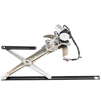 SUNROAD 741-950 Power Window Lift Regulator with Motor Assembly Front Left Driver Side Replacement for 1997 1998 1999 2000 2001 Honda CR-V Black