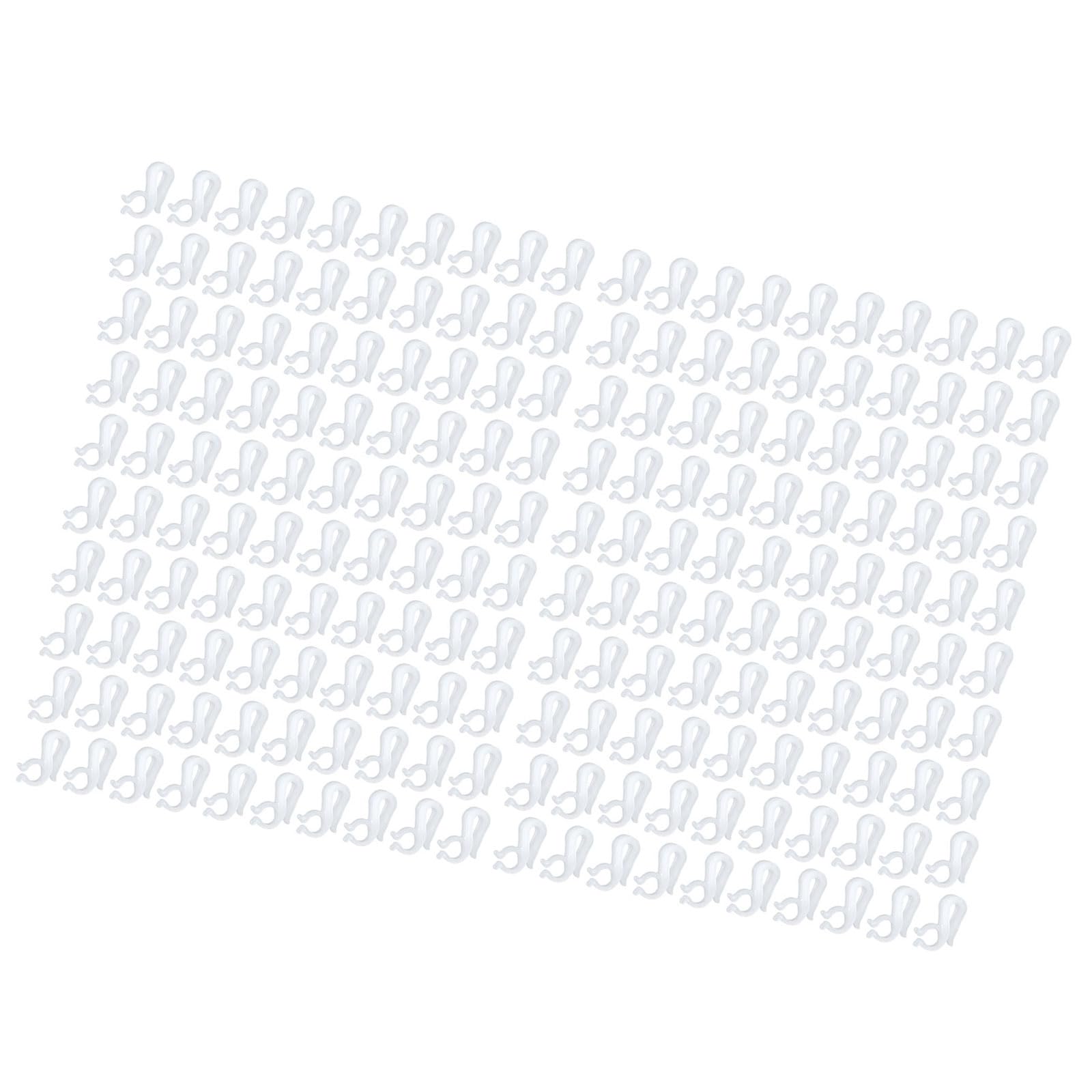 HDOYTXXM Of 200 Outdoor Water Resistant Light Fasteners for Secure Holiday Decoration on Gutters and Eaves Holiday Decoration Clamps