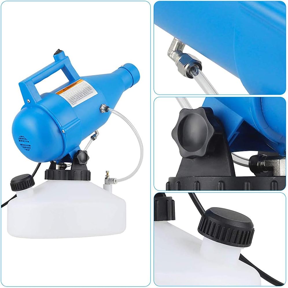 4.5L Garden Sprayer Electric ULV Fogger Sprayer Cold Fogging Machine Portable Nebulizer Atomizer Disinfection for Hospital And School