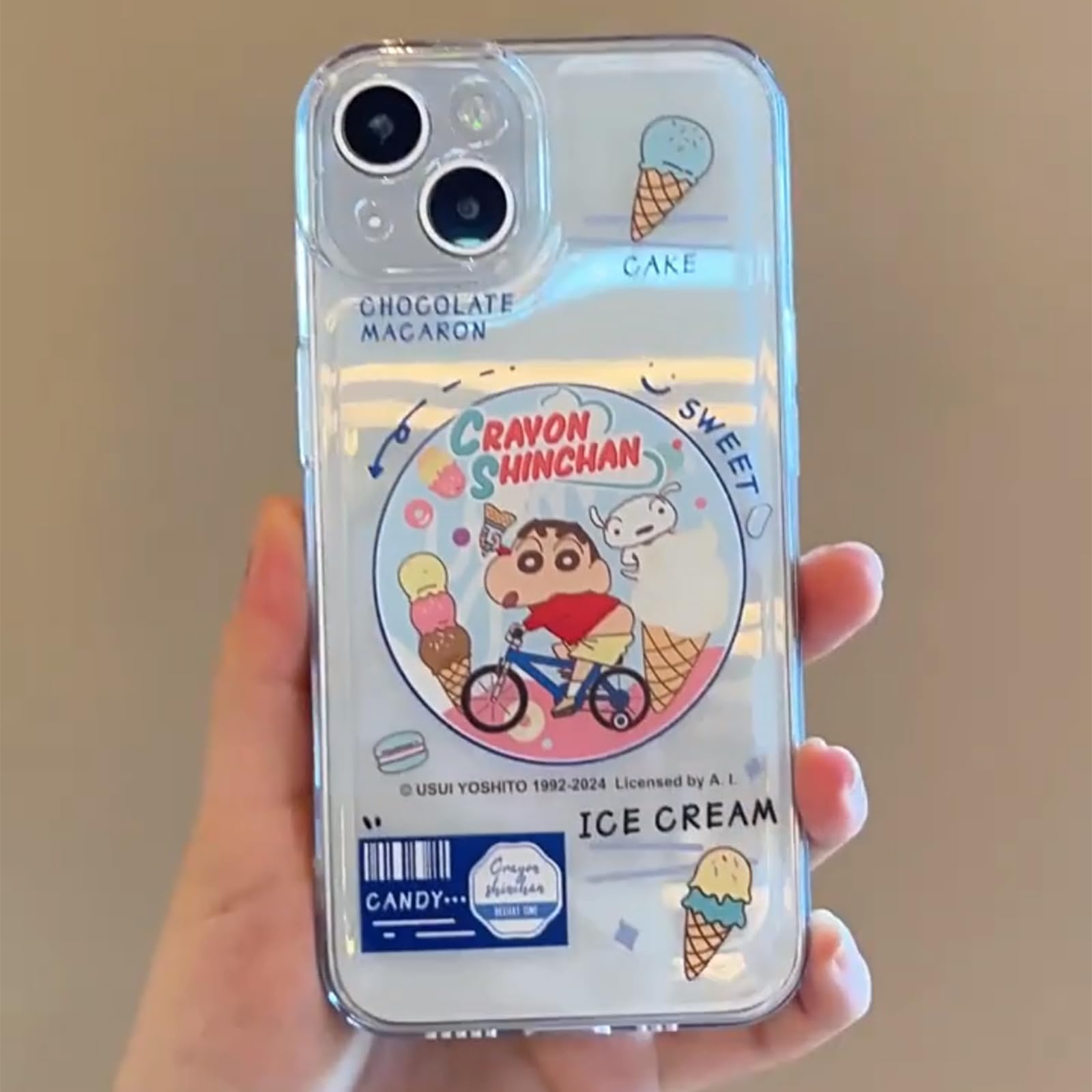 Amazon.co.jp: クレヨンしんちゃん iPhone17/16e/16/15/14 用 ケース