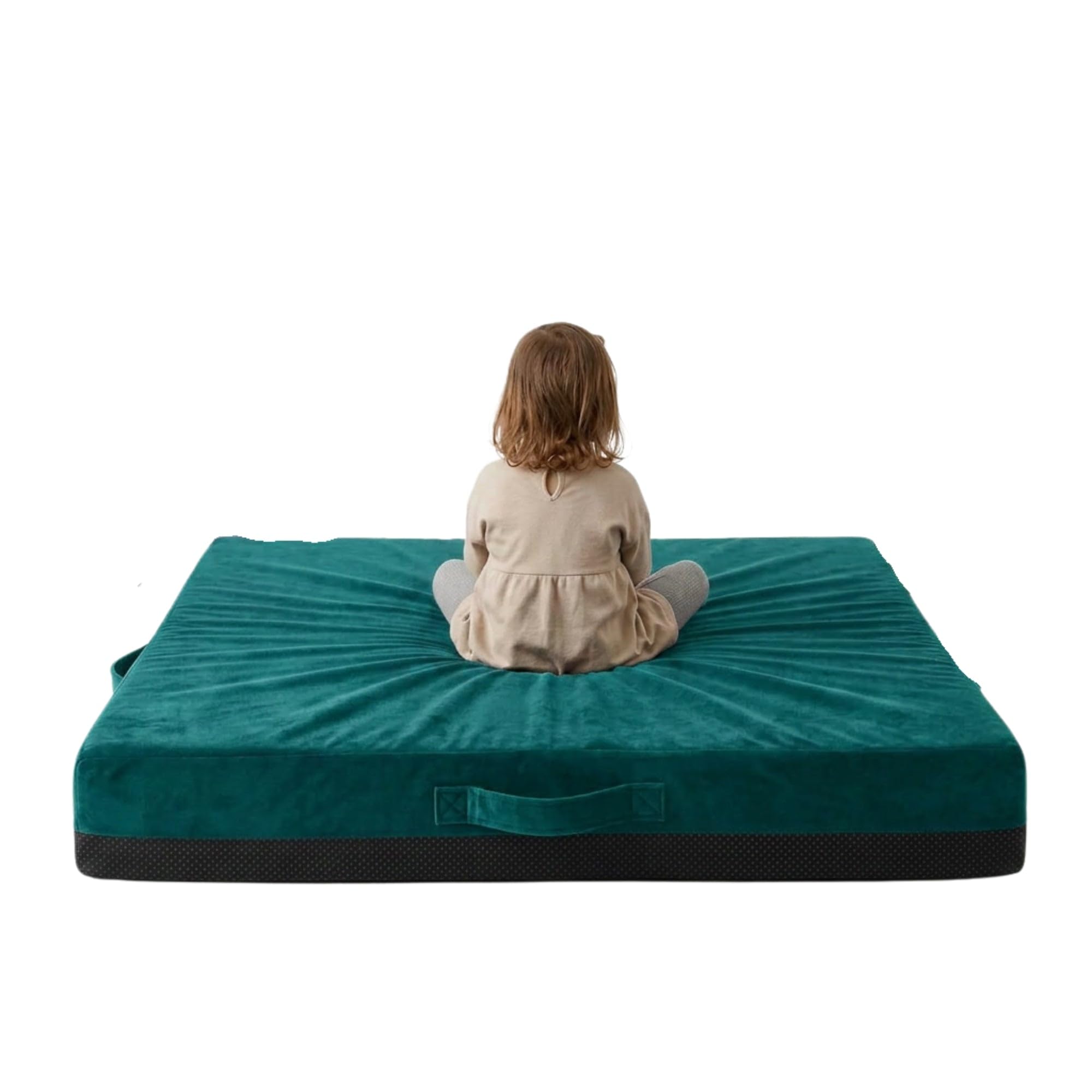 Kosiproducts Sensory Gymnastics Crash Pad, Non Slip 10cm [Teal, Wide-Med]