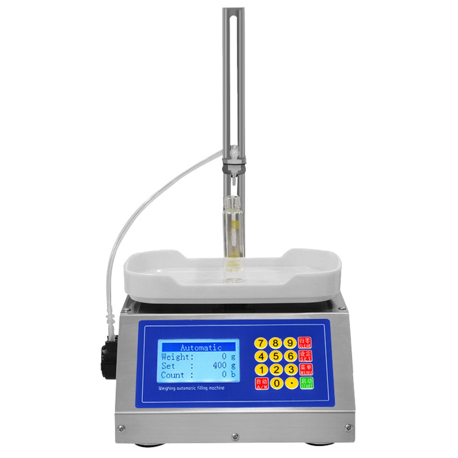 Máquina de llenado de líquidos para dosificar aceites esenciales y perfumes