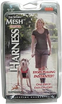 Mesh Anti Pull Harness Small Red