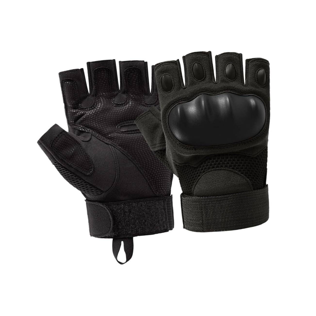 Milisten 1 Pair ATV Gloves Men's Half-Finger Bicycling Mitten for Winter Sports