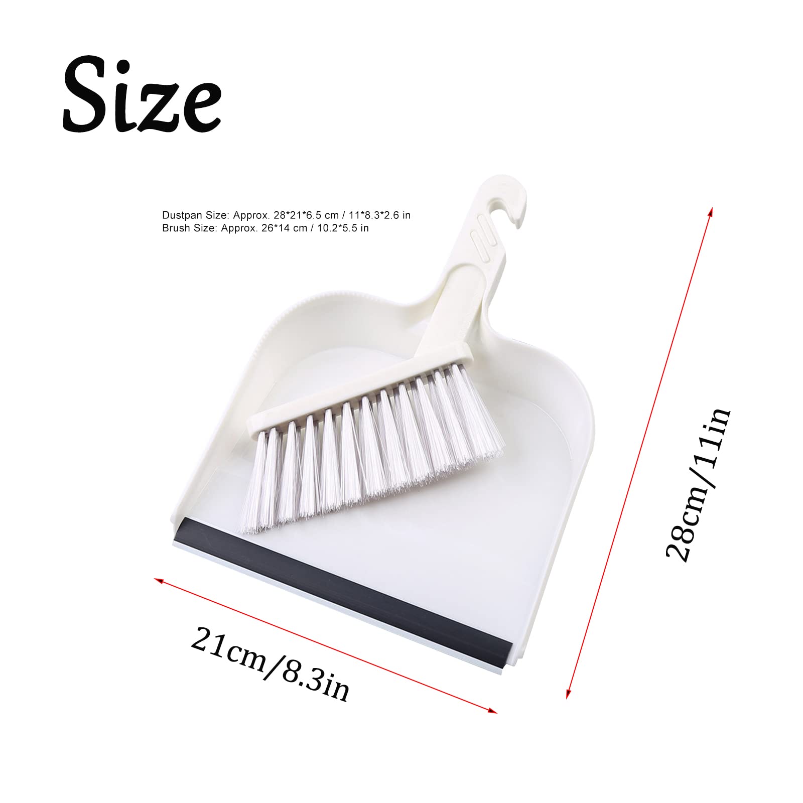 VBESTLIFE Ensemble De Mini Pelle à Poussière Mini Balai Pelle à