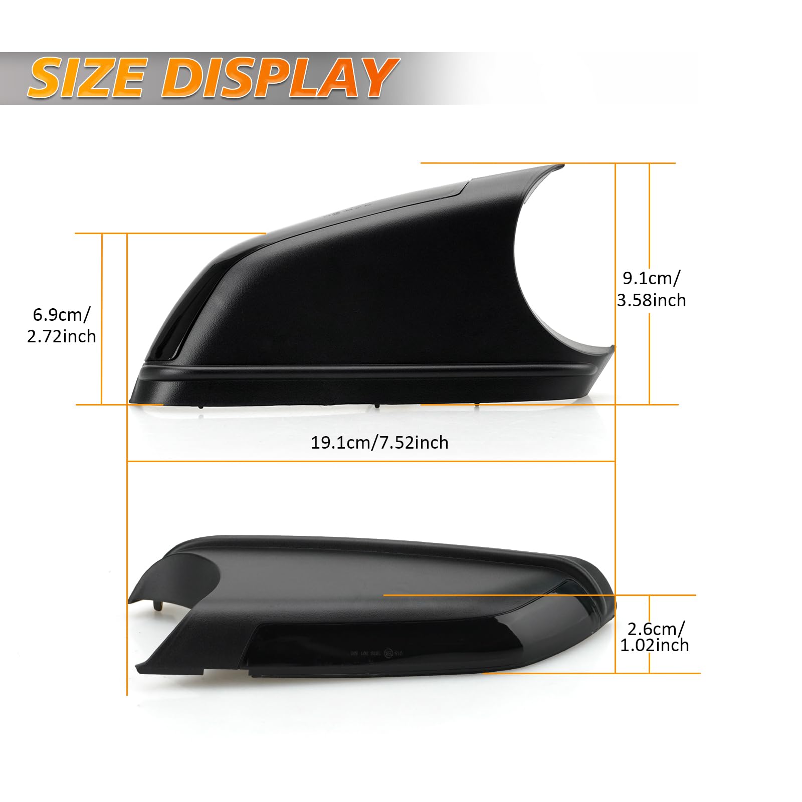 D-Lumina luci LED per indicatori di direzione dinamici per specchietto laterale,indicatori di direzione sequenziali,Compatibile con Volkswagen Polo mk4 FL Volkswagen Vento Skoda Octavia