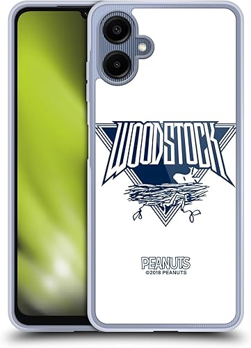 Vista 19 de Head Case Designs Officially Licensed Peanuts Woodstock Insignia Rock Tees Gel Case [Military Grade Protection] Compatible with Samsung Galaxy S22+