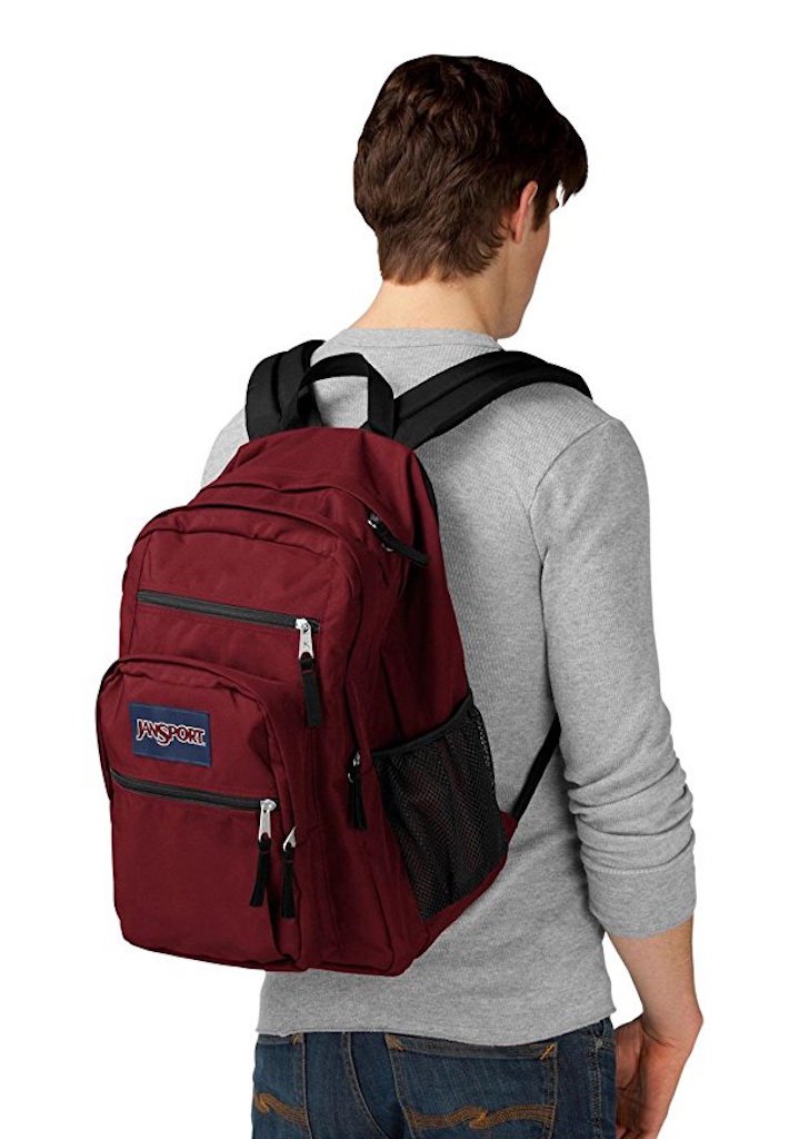 JanSport Big Student Back Bag (Viking Red) Clothing, Shoes & Accessories