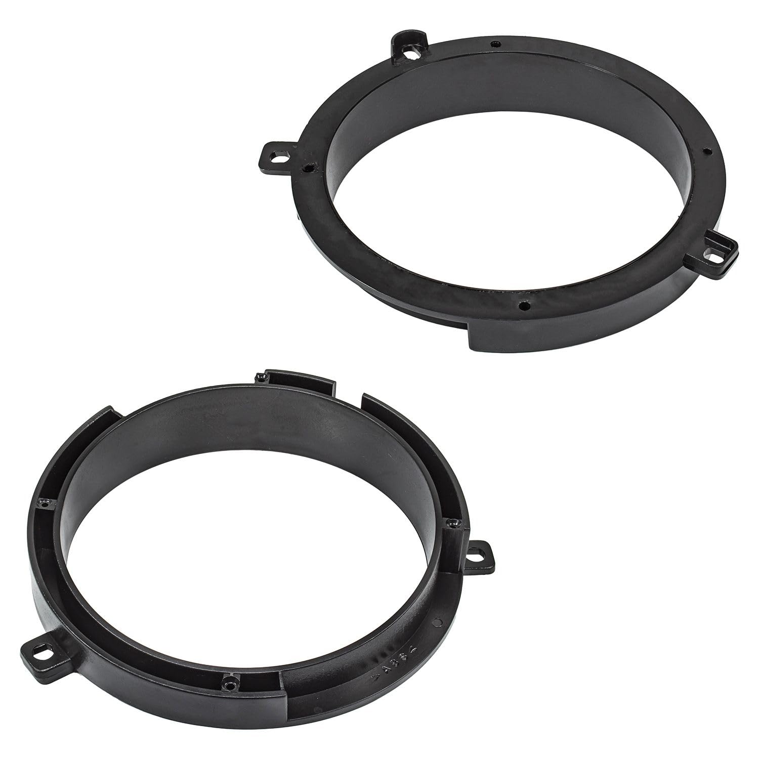 tomzz Audio 2834-008 Anneaux de Haut-parleurs Adaptateurs Supports compatibles avec Mercedes Classe C W202 Porte Avant pour Haut-parleurs DIN 165mm
