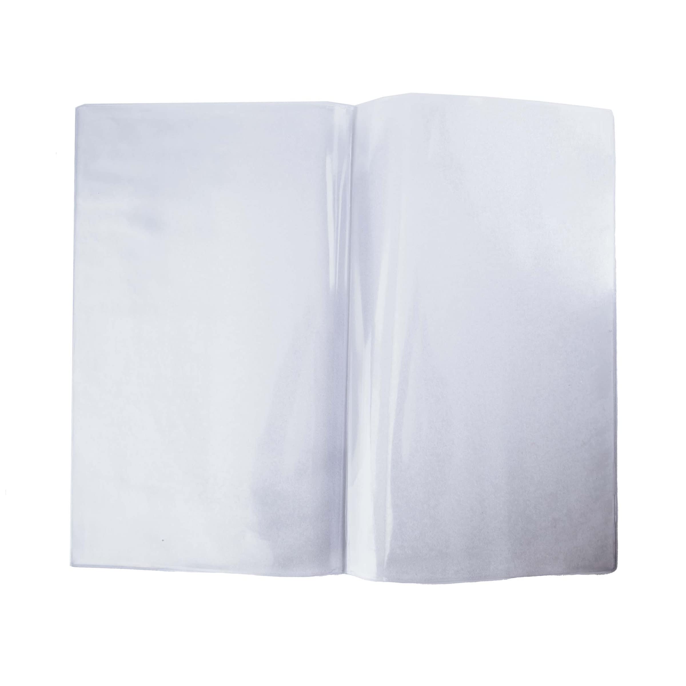 Risch 200 8,5 x 14 calor sellado menú en vinilo doble bolsillo 4 vista, todos los transparente, 8,5 "X 14" (Pack de 24)