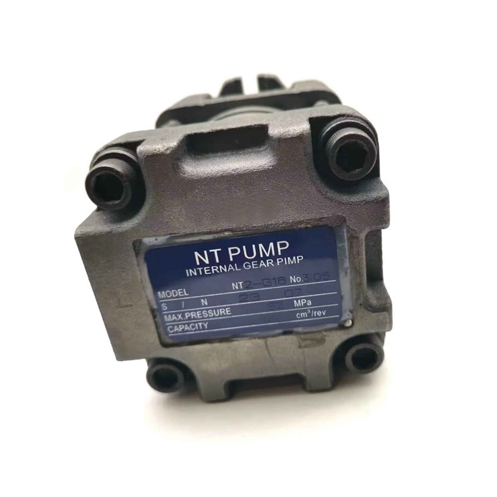 Hydraulic Gear Pump NT2 Innenzahnradpumpen NT2-G10F NT2-G12F NT2-G16F Hochdruck-Zahnradpumpe for Schneidemaschinen Auslassposition 180 Grad(NT2-G12F)