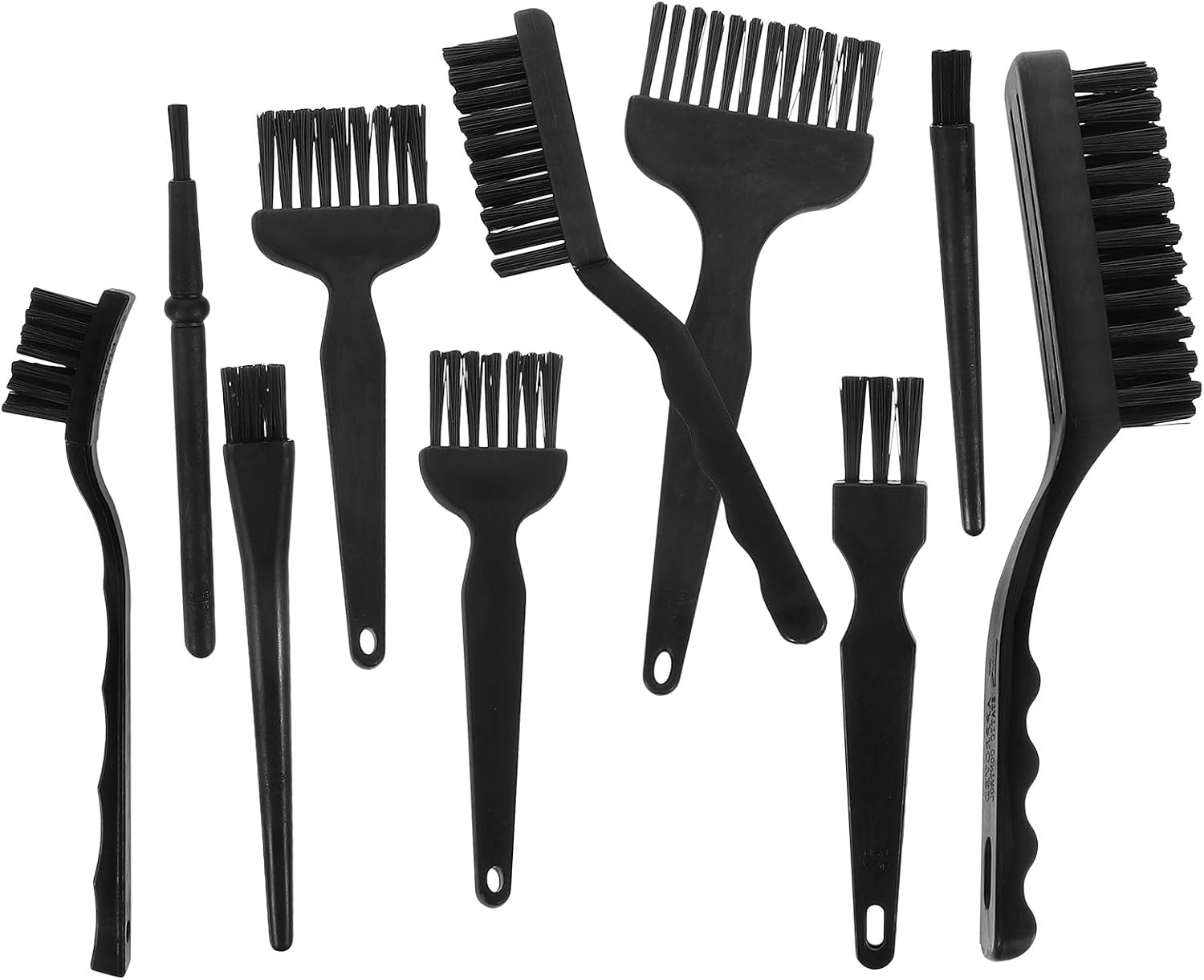 10pcs Anti-Static Keyboard Cleaning Brush with Comfortable Handle for Circuit Boards Laptop Keyboards and Electronics Versatile Computer Cleaning Kit for Gamers and Tech