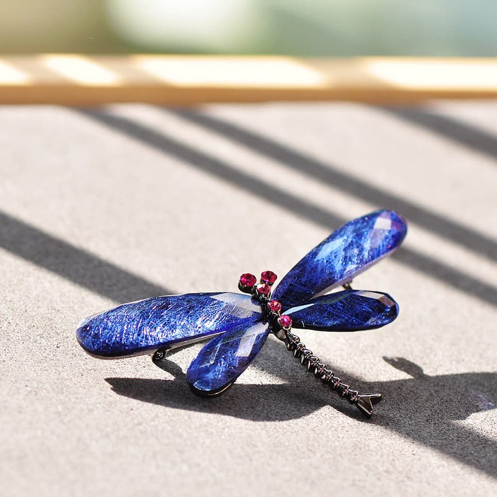 Broszki ważki dla kobiet Broszka Pin JewelryBroszka Biżuteria dla pań Frędzle dodatki odzieżowe