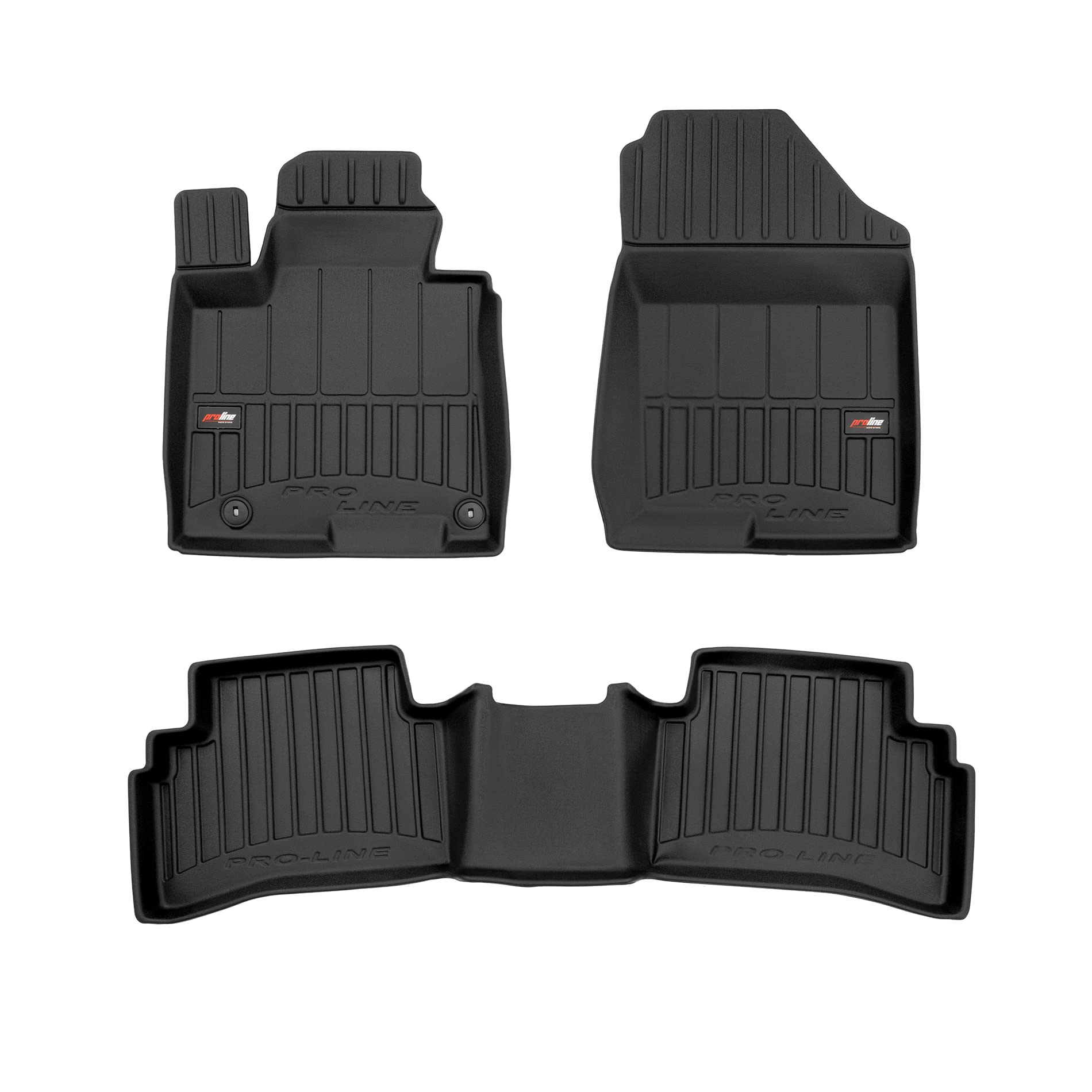 FROGUM ProLine 3D Esclusivi Tappetini auto in gomma su misura per Hyundai Tucson IV dal 2020 I I bordi più alti