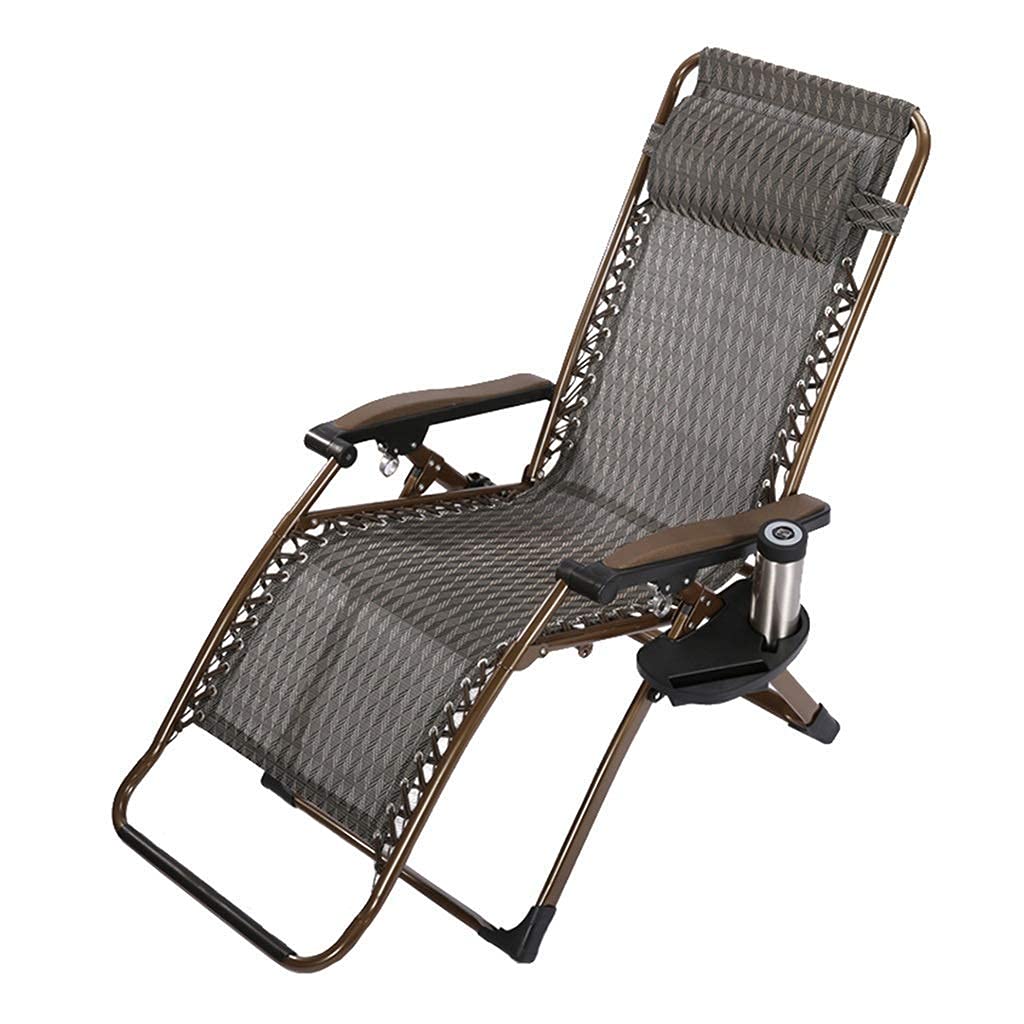 Chaise zero gravity pliante grand confort et super largeur 68cm