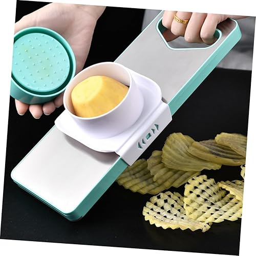 Miniatura 9 de Juego comercial ergonómico de la rebanadora de verduras de mano de la trituradora de la rebanadora para la cocina