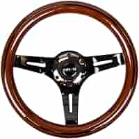 350mm NRG WOOD GRAIN ステアリング　WHEEL 350MM 3