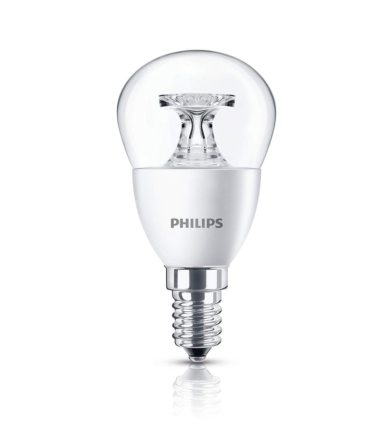 Philips Led Lustre Bulb5.5-40W, E14 CapbaseWarm White.