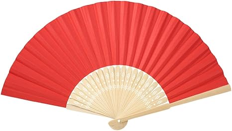 Amazon Co Jp 紙扇子 絵画扇子 折りたたみ式 無地 絵や文字を描く 手作り 落書き Diy 扇子 夏祭り 祝事 結婚用品 暑さ対策 描画ファン パーティー 装飾 カラフル 書道 工芸 ハンドファン 行事 レッド ホーム キッチン