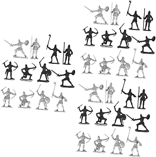 ibasenice 180 Pcs sand table toys Toy Soldier Sand Table Soldier Medieval Soldier Model set