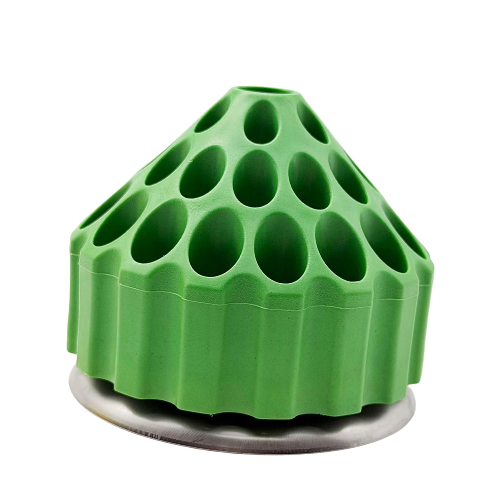 Rotating Bur Holder Multiple Compartment Tool Organizers Construction Workshop Storage for Various Bits Rotating Bur Holder