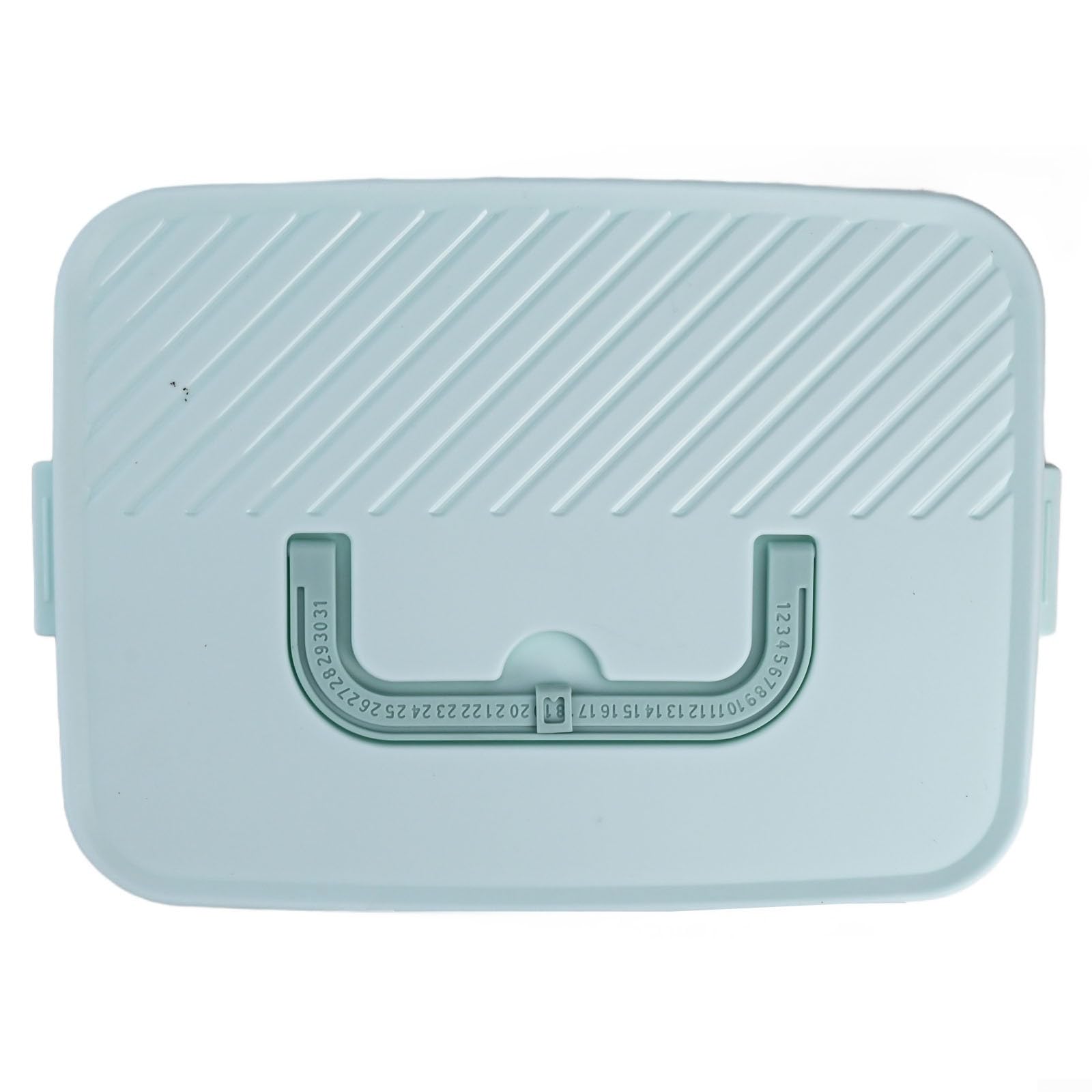 Solution de rangement pour raviolis peu encombrant avec design multi-couches pour un maximum de fraîcheur des aliments (vert 3)