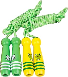 Toyvian 2pcs Jump Rope for Fitness Exercise Jump Rope Skipits for Kids Weight Loss Jump Rope Jumping Toy Kids Rope for Kids Kid Jumping Rope Exercise Jump Ropes Exercise Ropes Equipment