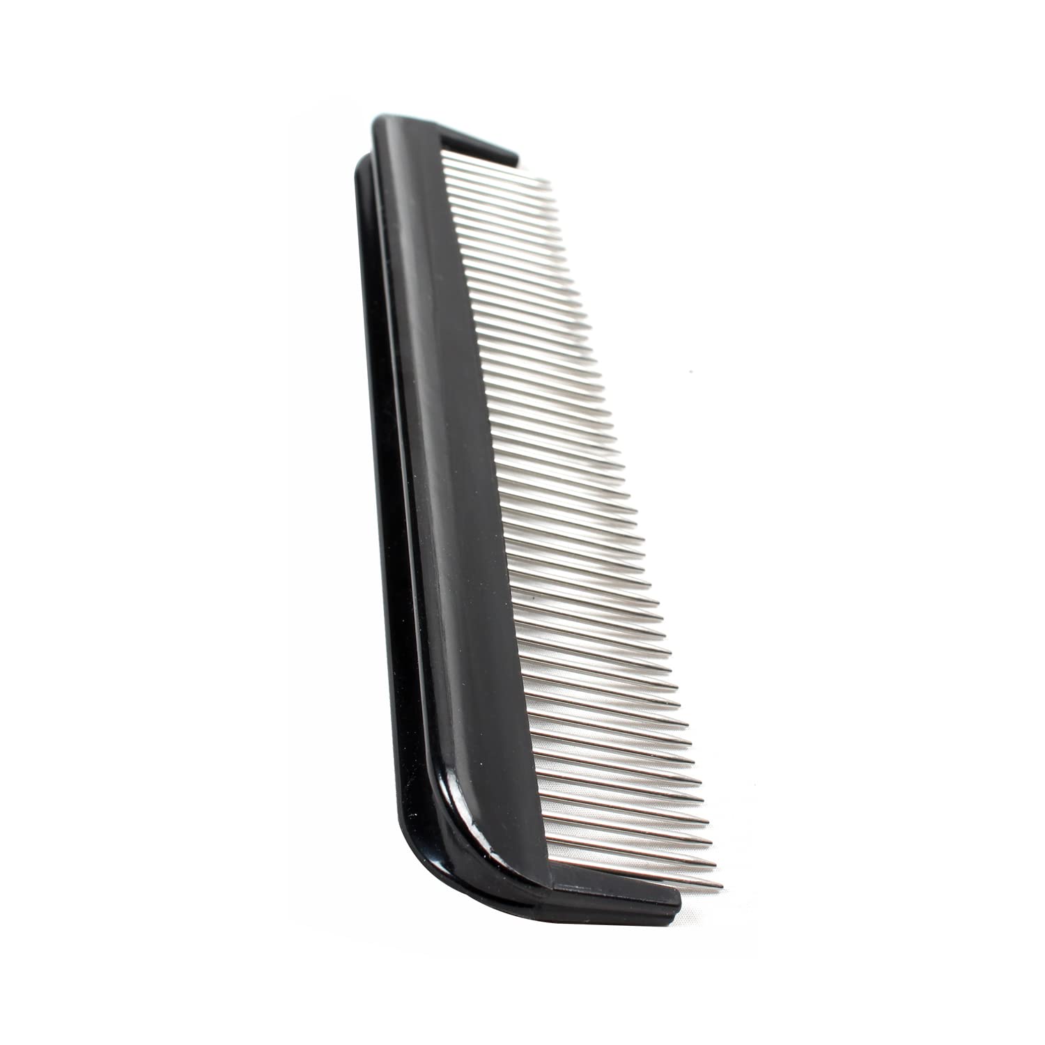 Emily Pets Pet 7inch Comb Large Comb Included for Both all Areas -Removes Tangles, Knots, Loose Fur and Dirt. Steel teeth and Thick Black Grip Ideal for Everyday Use for Dogs and Cats all Hair(Black) (B09PLCSWYT) Amazon Price History, Amazon Price Tracker